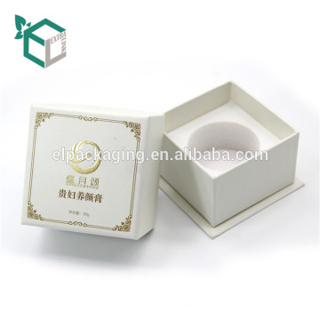 Forme a diseño el papel de lujo blanco EVA inserte el papel de lujo que sella la caja de regalo de la botella del perfume del logotipo